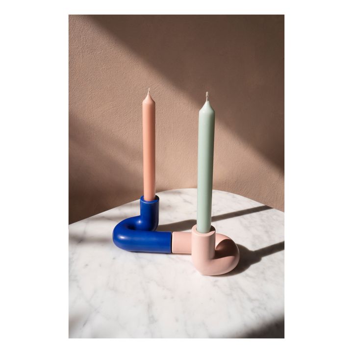 Templo Candle Holder Navy blue- Product image n°3