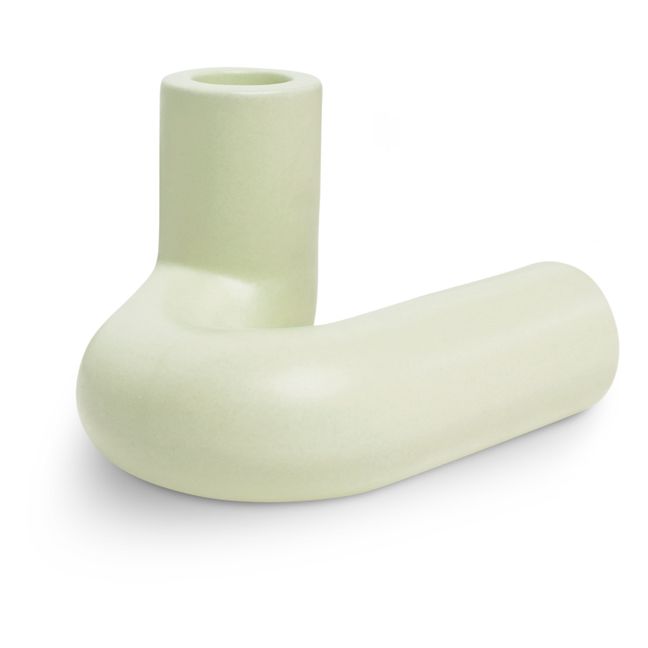 Templo Candle Holder Mint Green