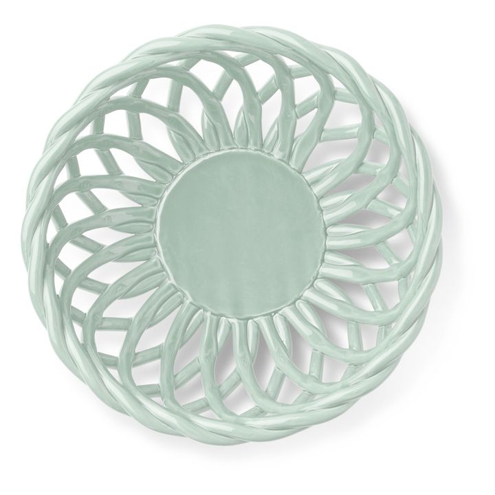 Sicilia Ceramic Salad Bowl Mint Green- Product image n°2