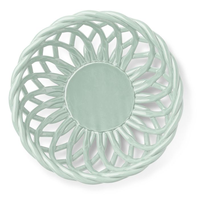 Saladier Sicilia en céramique | Vert Menthe- Image produit n°2