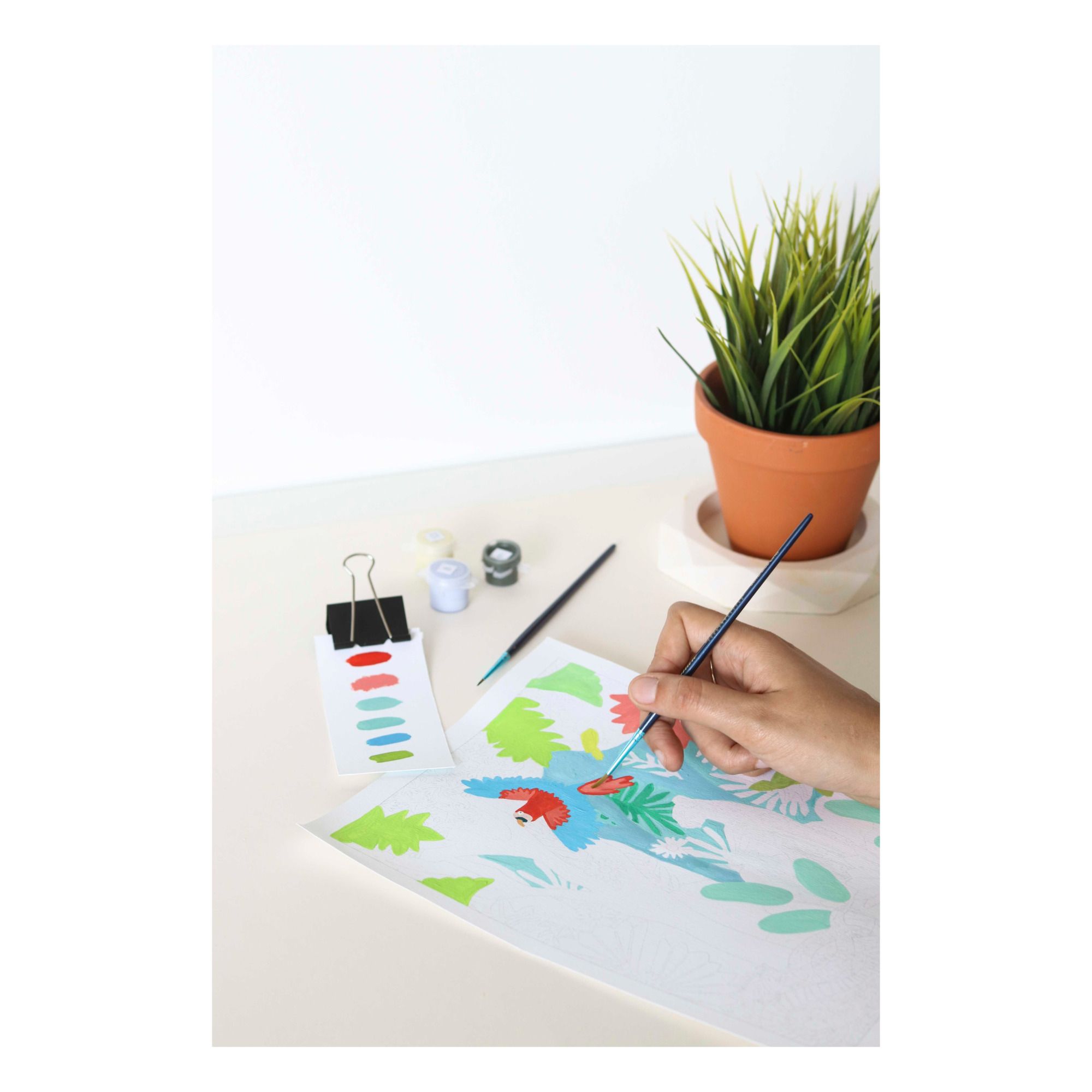 Paint by Numbers Kit - Jungle by Studio Grand Père- Product image n°1