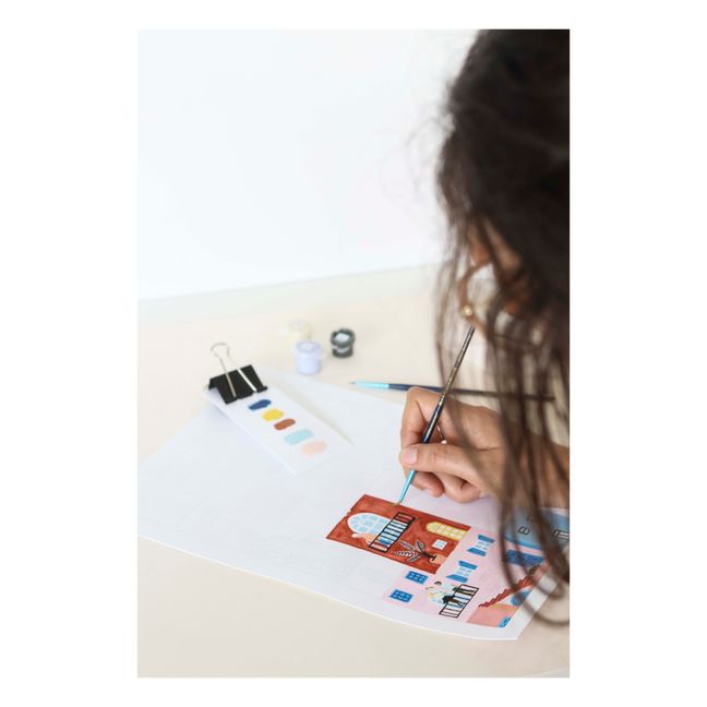 Kit de pintura por números - Home Together de Mona Mai