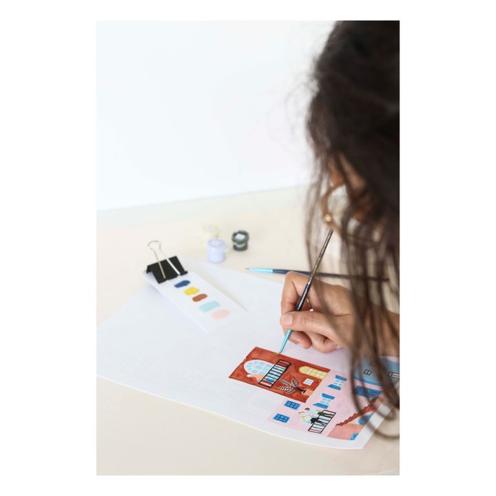 Kit de pintura por números - Home Together de Mona Mai- Imagen del producto n°1