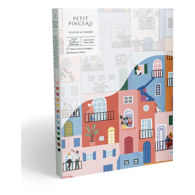Kit de pintura por números - Home Together de Mona Mai