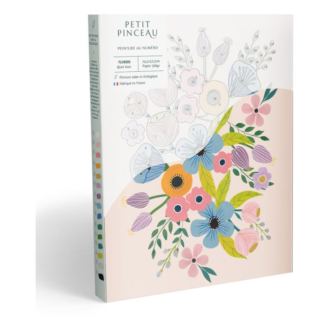 Kit de peinture au numéro - Flowers par Art.iisan