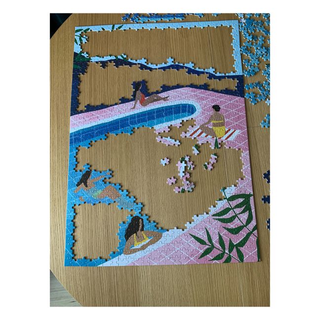 Pool Ladies Puzzle by Maka Tomljanovic - 1000 pieces