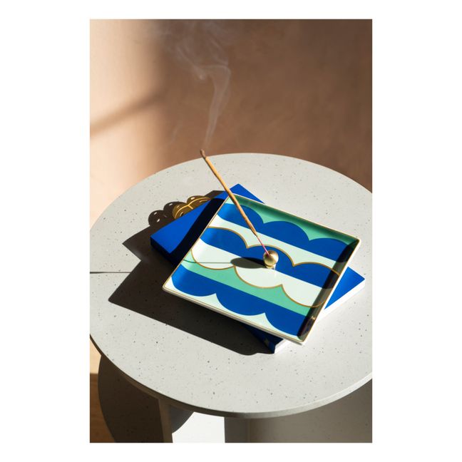 Vide-poche Riviera en céramique | Bleu