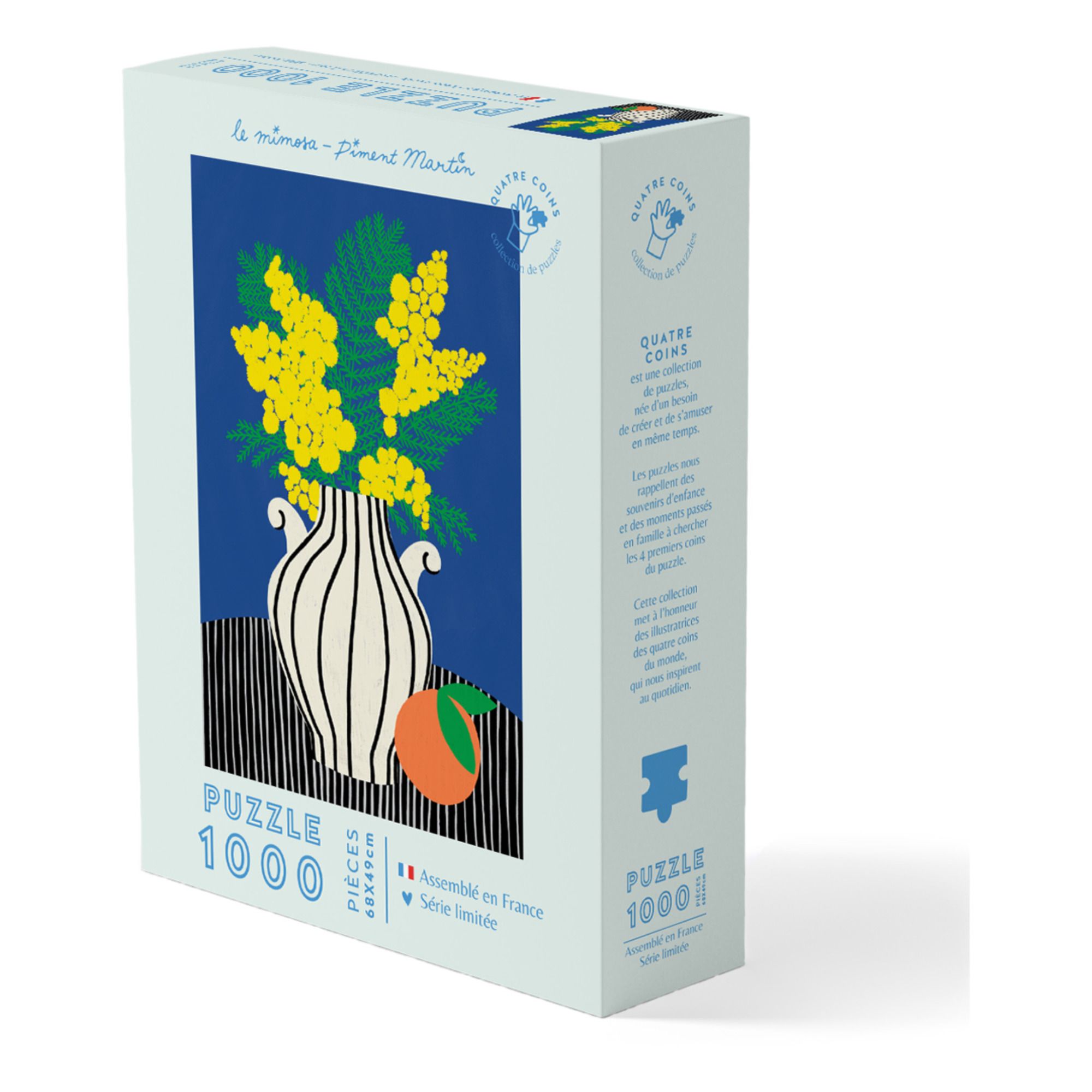 La Petite Epicerie - Puzzle Le Mimosa par Piment Martin - 1000 pièces - Multicolore