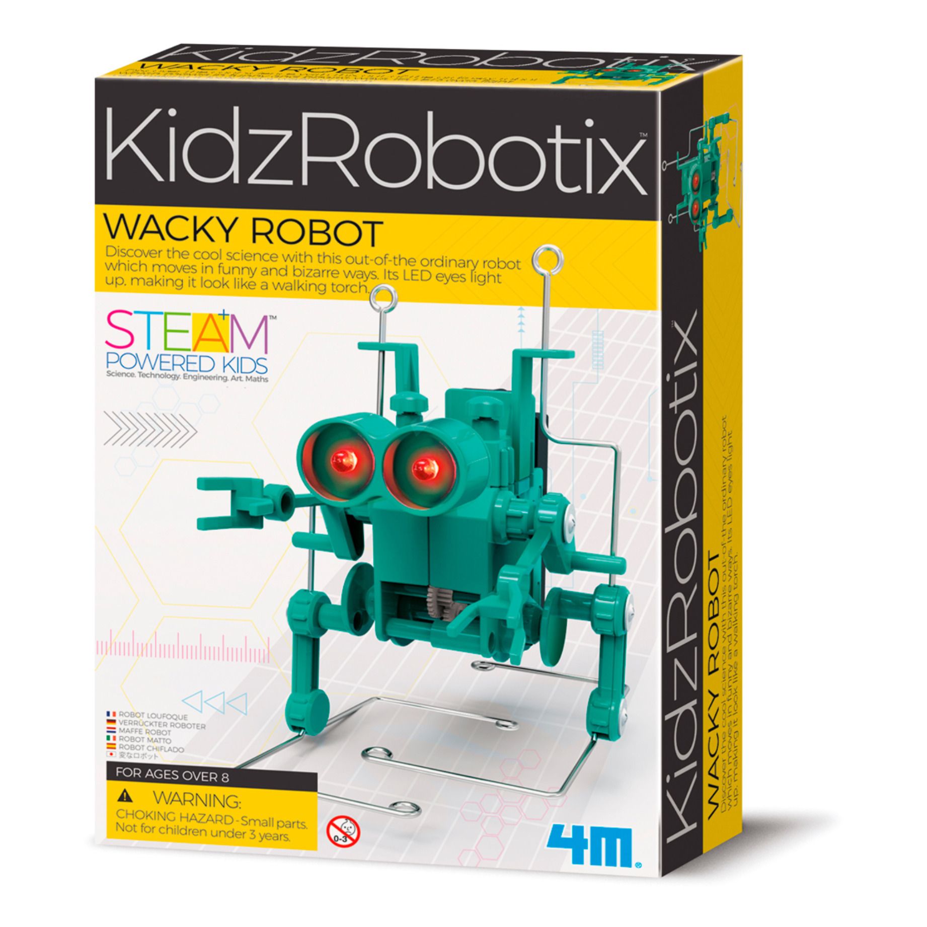 4M - KidzRobotix Wacky robot - Multicolore