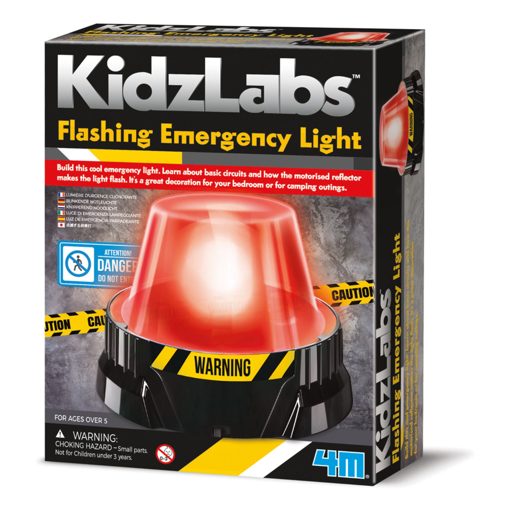 4M - Kidzlabs Flashing emergency light - Multicolore