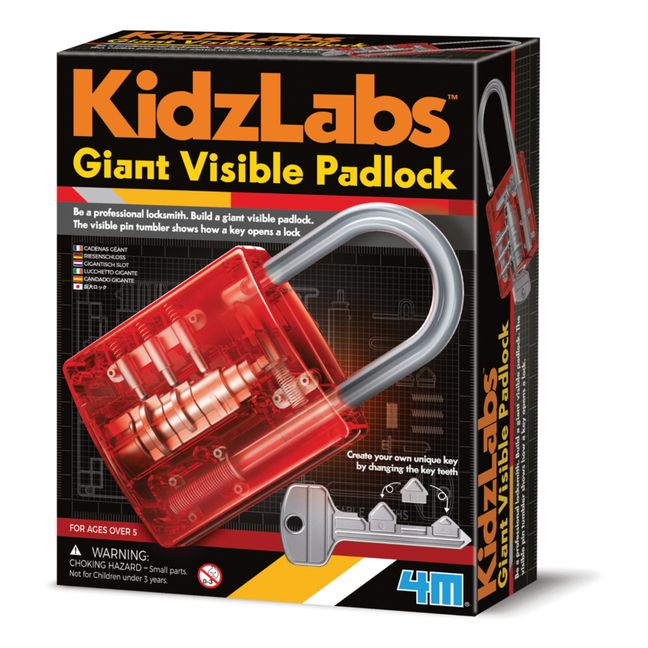 Kidzlabs Giant Visible Padlock