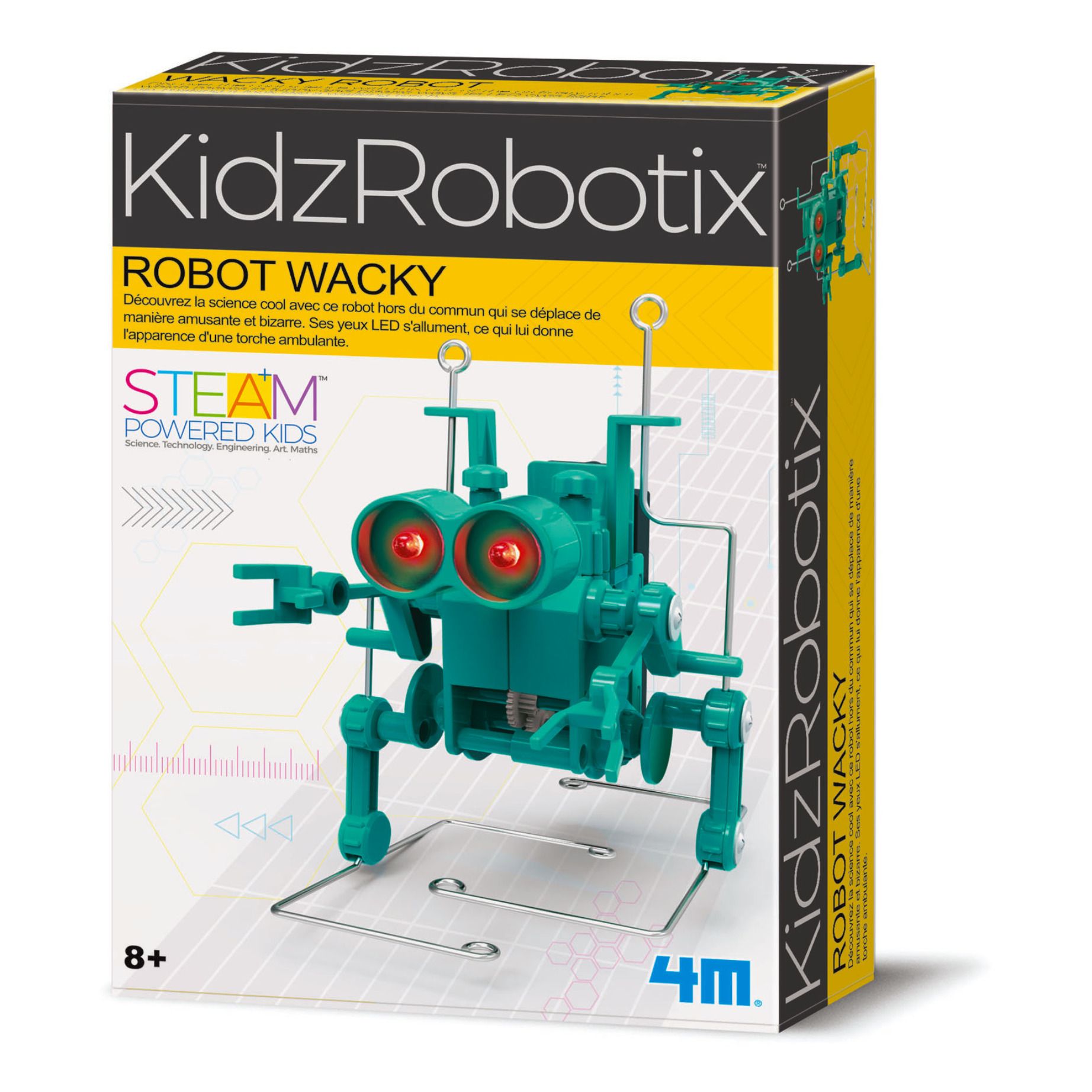 4M - KidzRobotix Robot Wacky - Multicolore