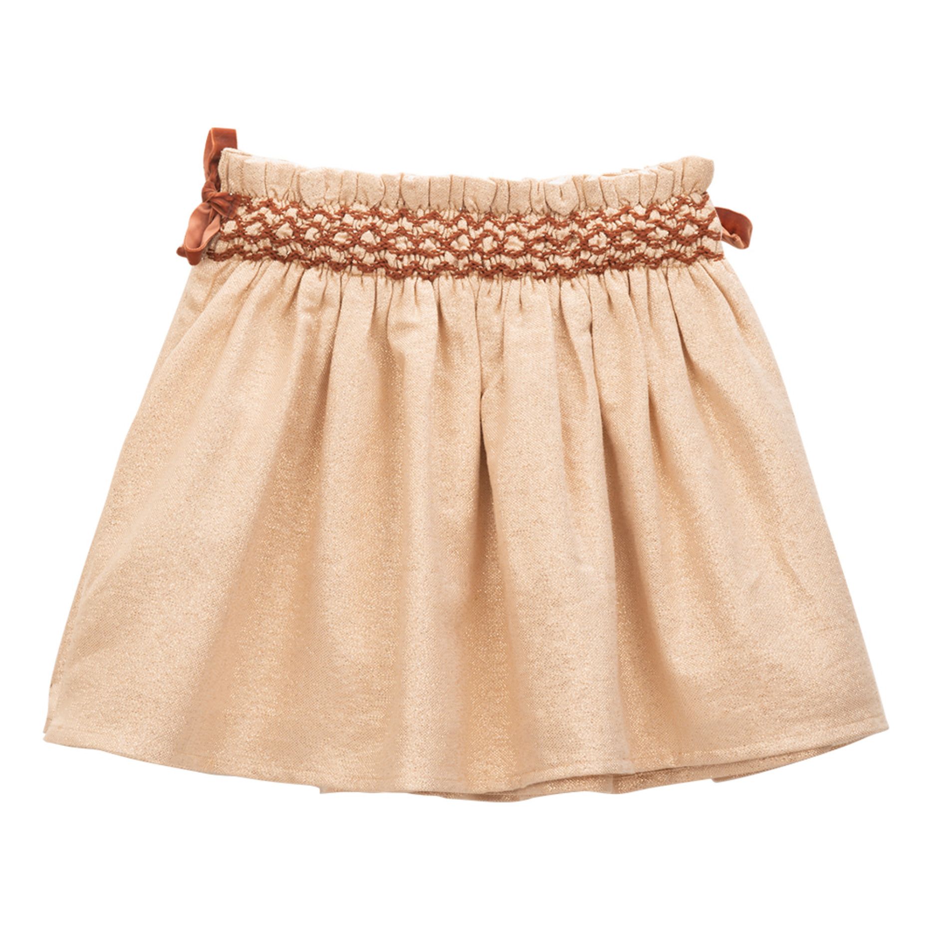 Exclusive Christmas Capsule - Lurex Skirt Gold- Product image n°4