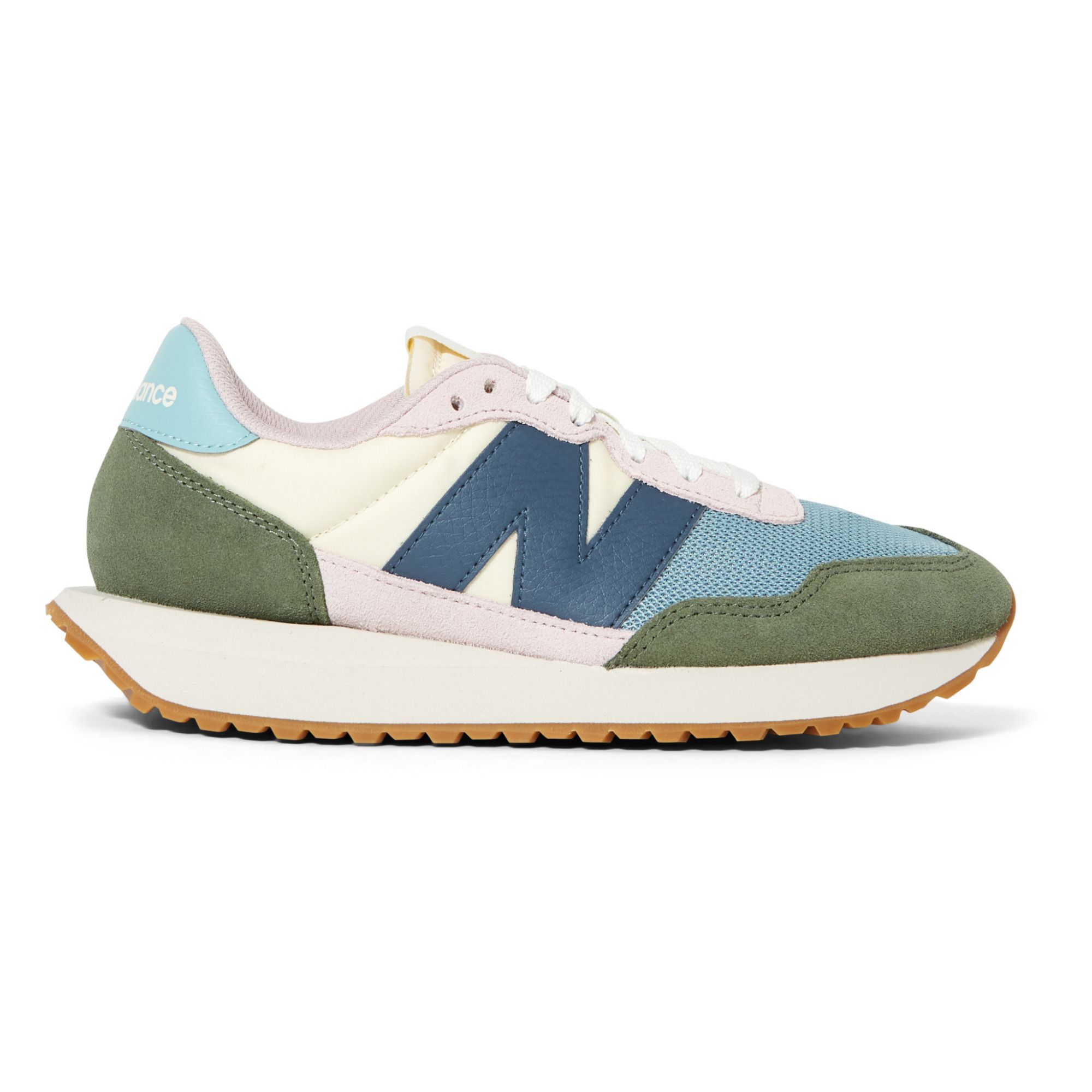 New Balance Baskets 237 Bicolores Collection Femme Vert