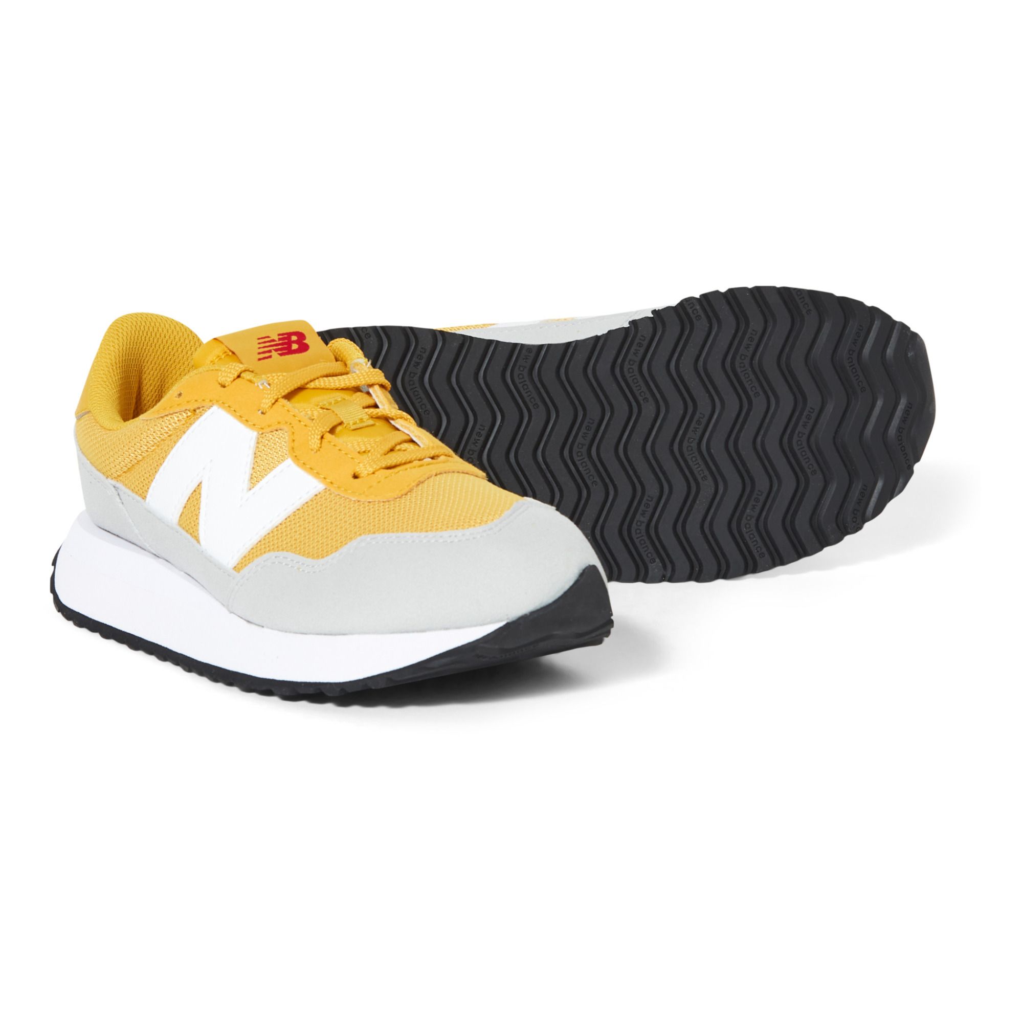 237 Lace-Up Sneakers Yellow- Product image n°2