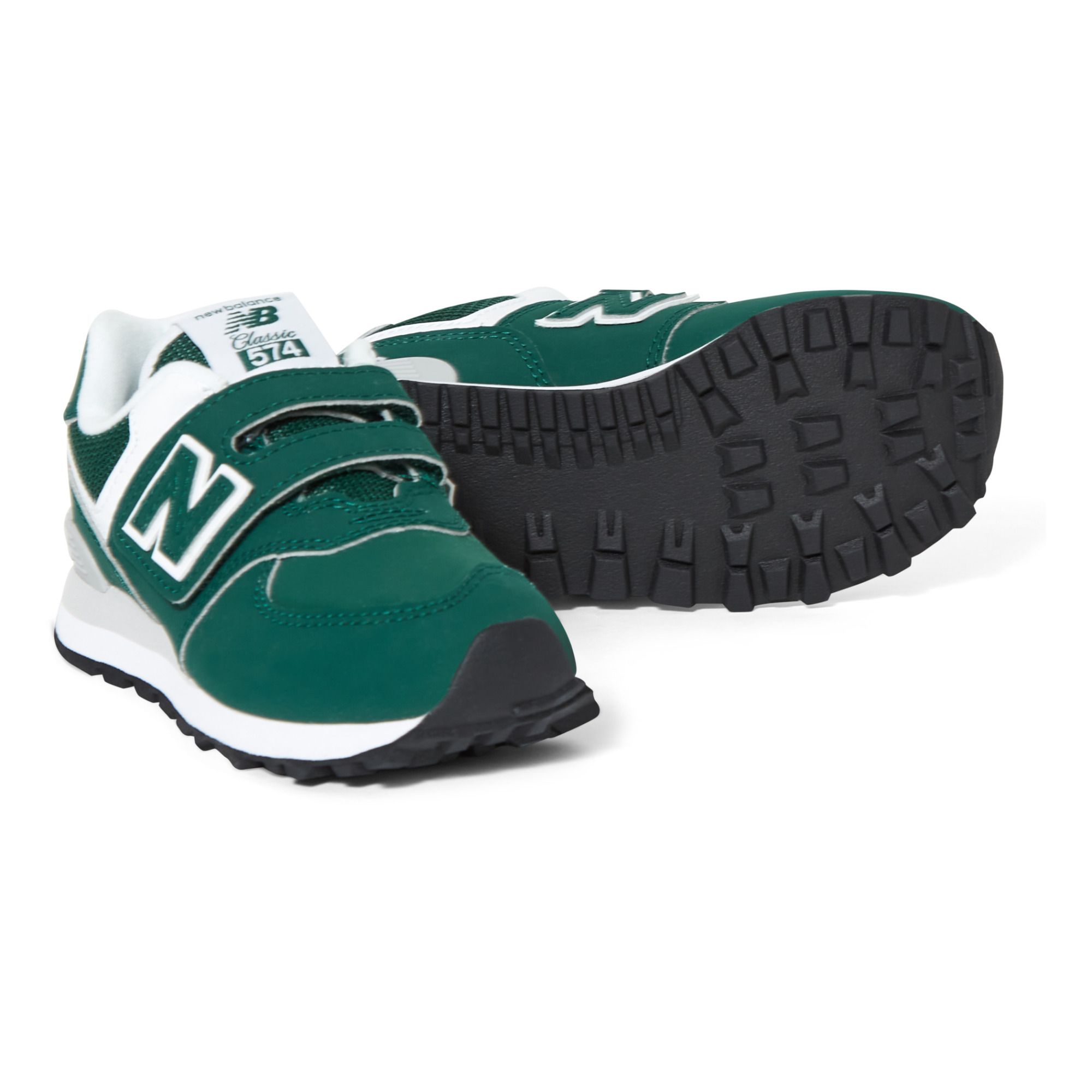 574 Velcro Sneakers Grün- Produktbild Nr. 2
