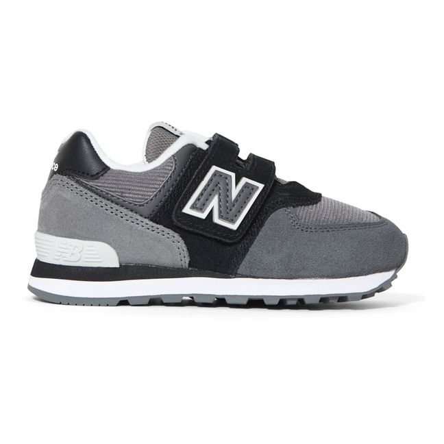 574 Velcro Sneakers Nero