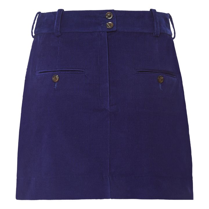 Corduroy on sale skirt navy