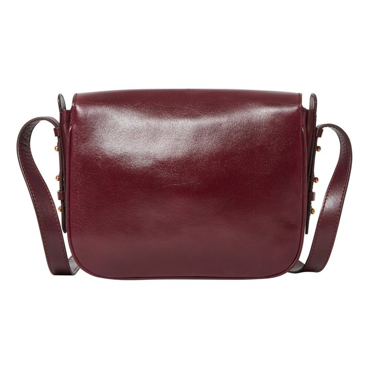 Bellissima Leather Bag Aubergine Soeur Fashion Adult - Smallable