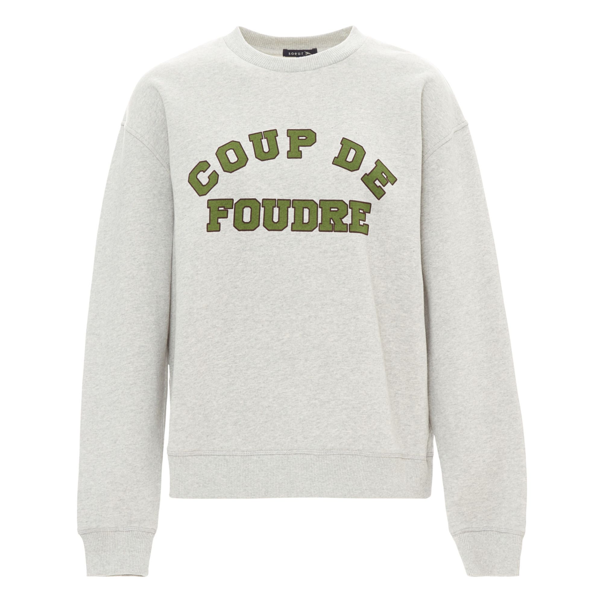 Soeur - Sweat Odysée - Femme - Gris chiné clair