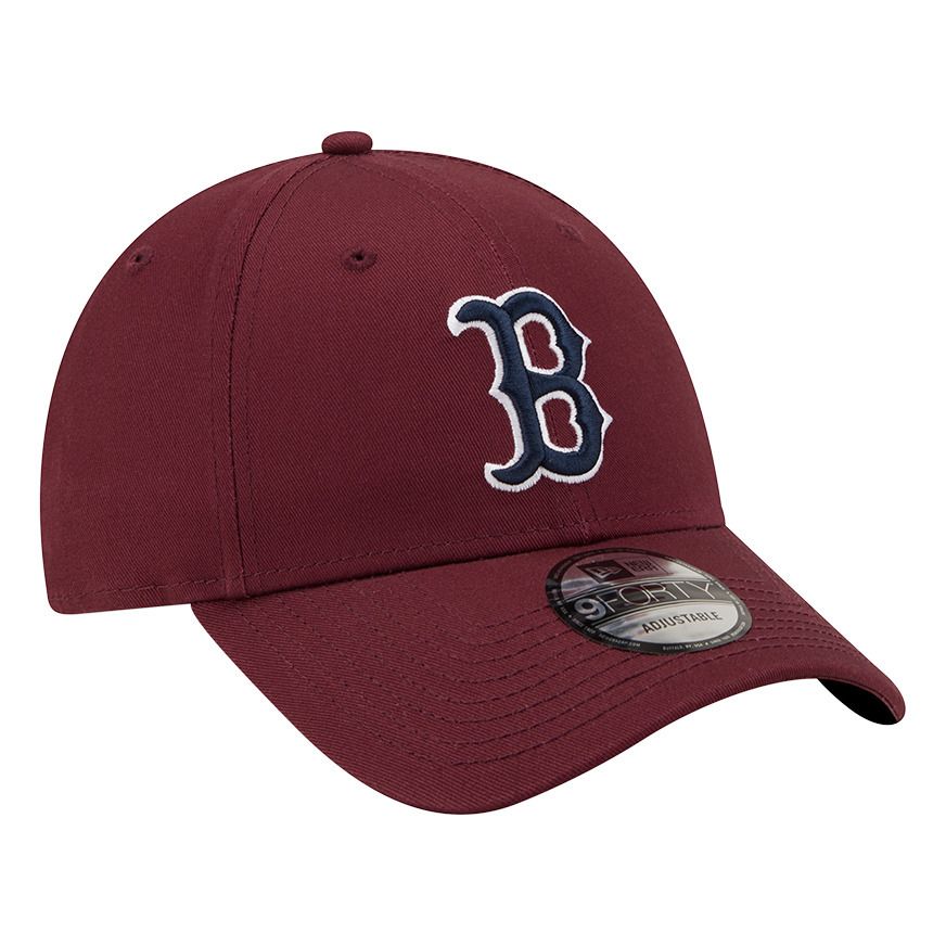 New Era - Casquette League Boston - Adulte - Garçon - Bordeaux