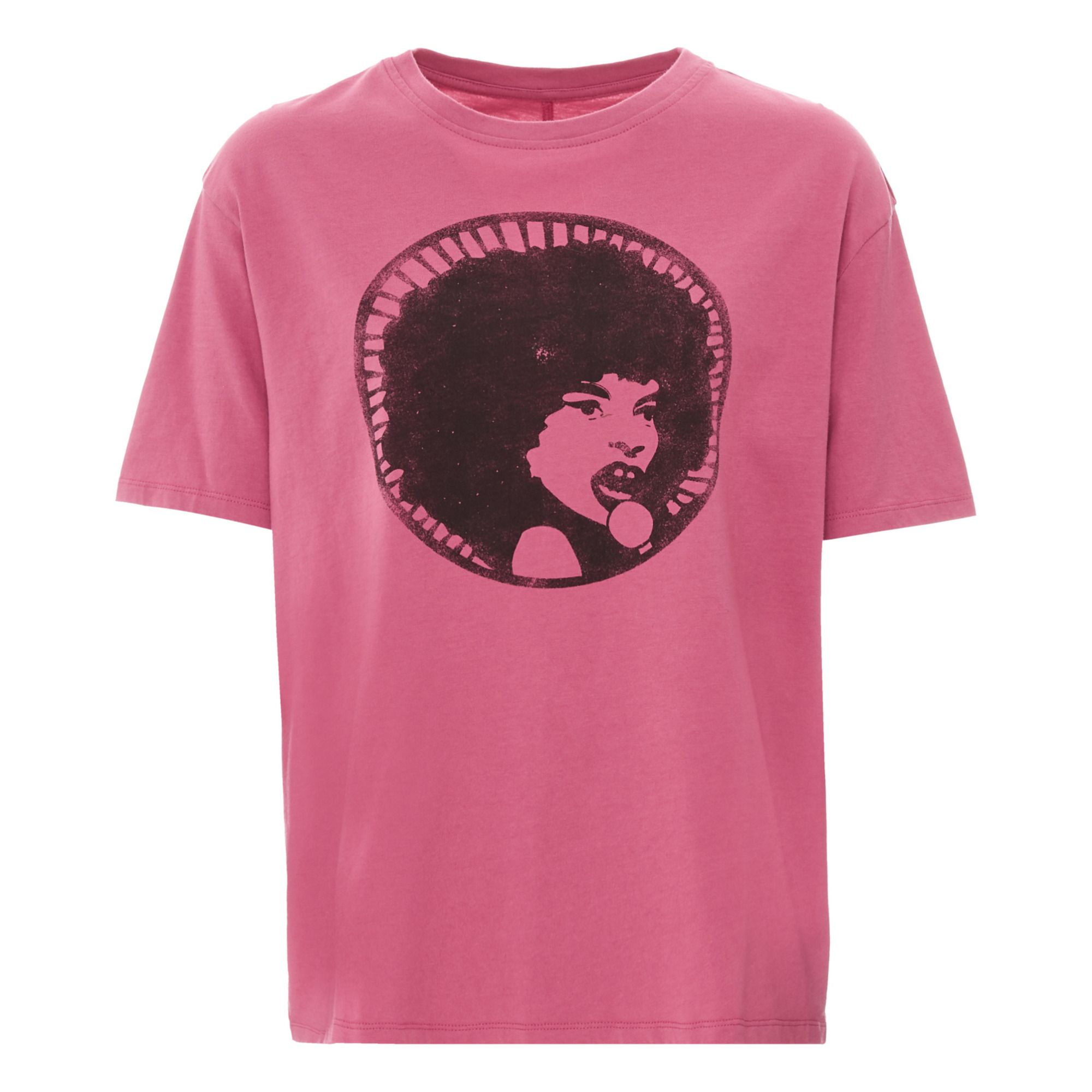Swildens - T-shirt Djelo Coton Bio - Femme - Rouge framboise