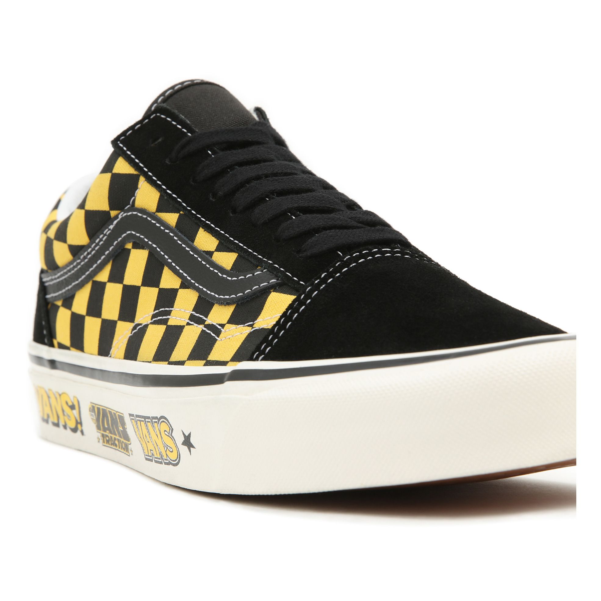Old Skool 36 DX Checkered Sneakers - Women's Collection - Pale yellow- Product image n°2