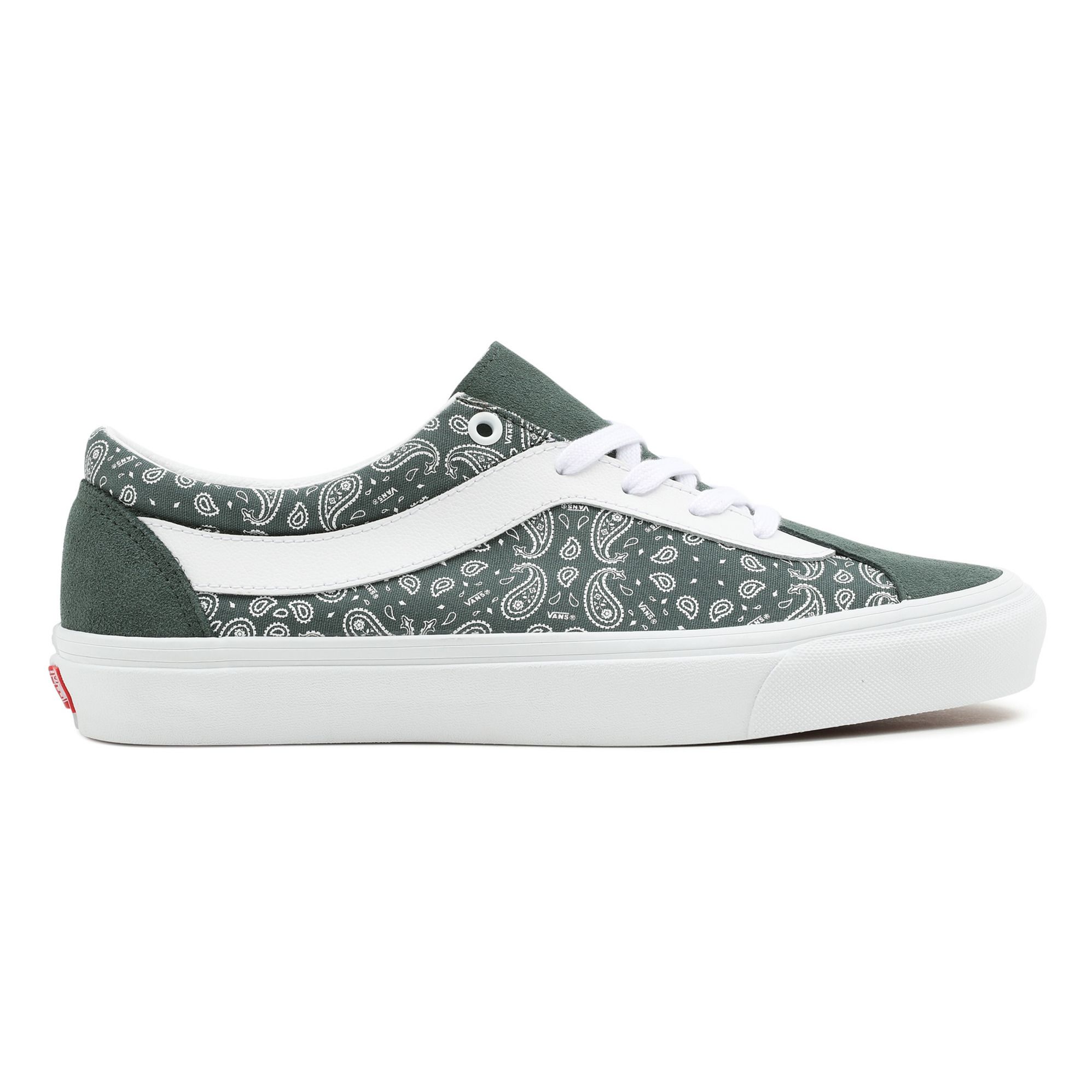 Bold Bandana Sneakers - Women's Collection - Dark green- Product image n°0