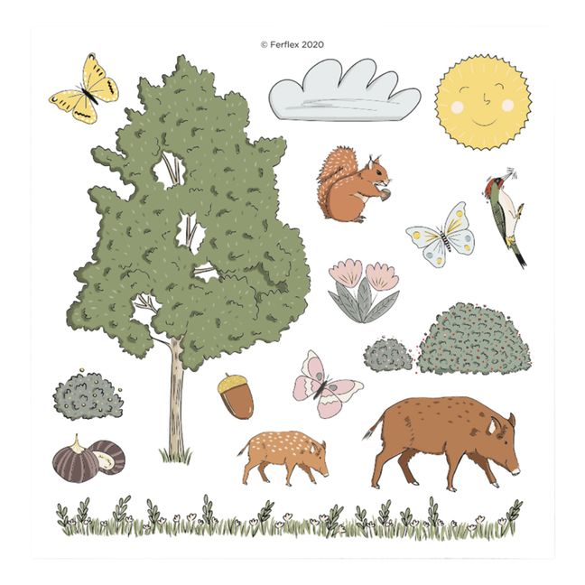 Magnets Forêt - Set de 54