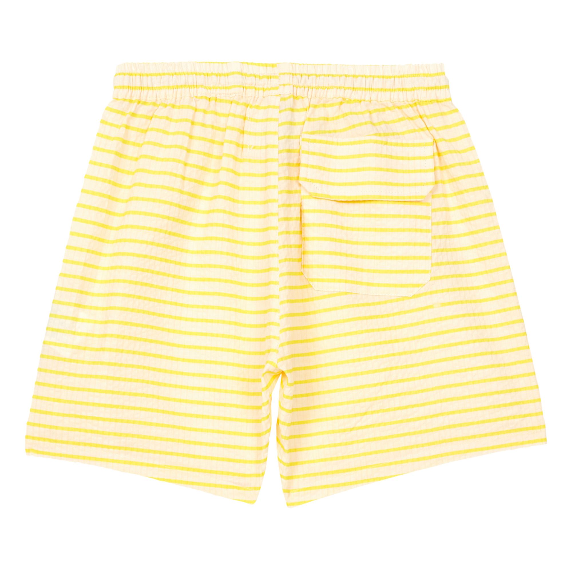 Cosa Organic Cotton Shorts  Yellow- Product image n°1