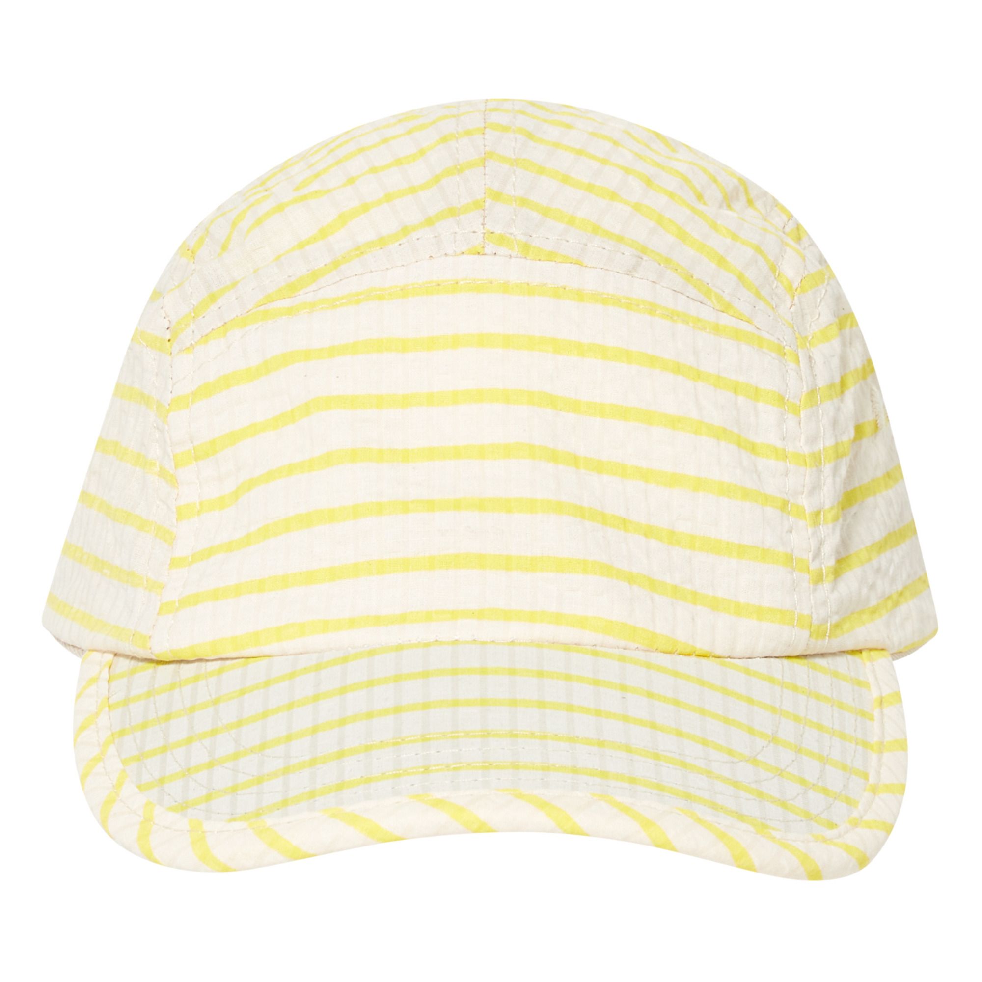 Konges Slojd - Casquette Regular Rayée - Fille - Jaune
