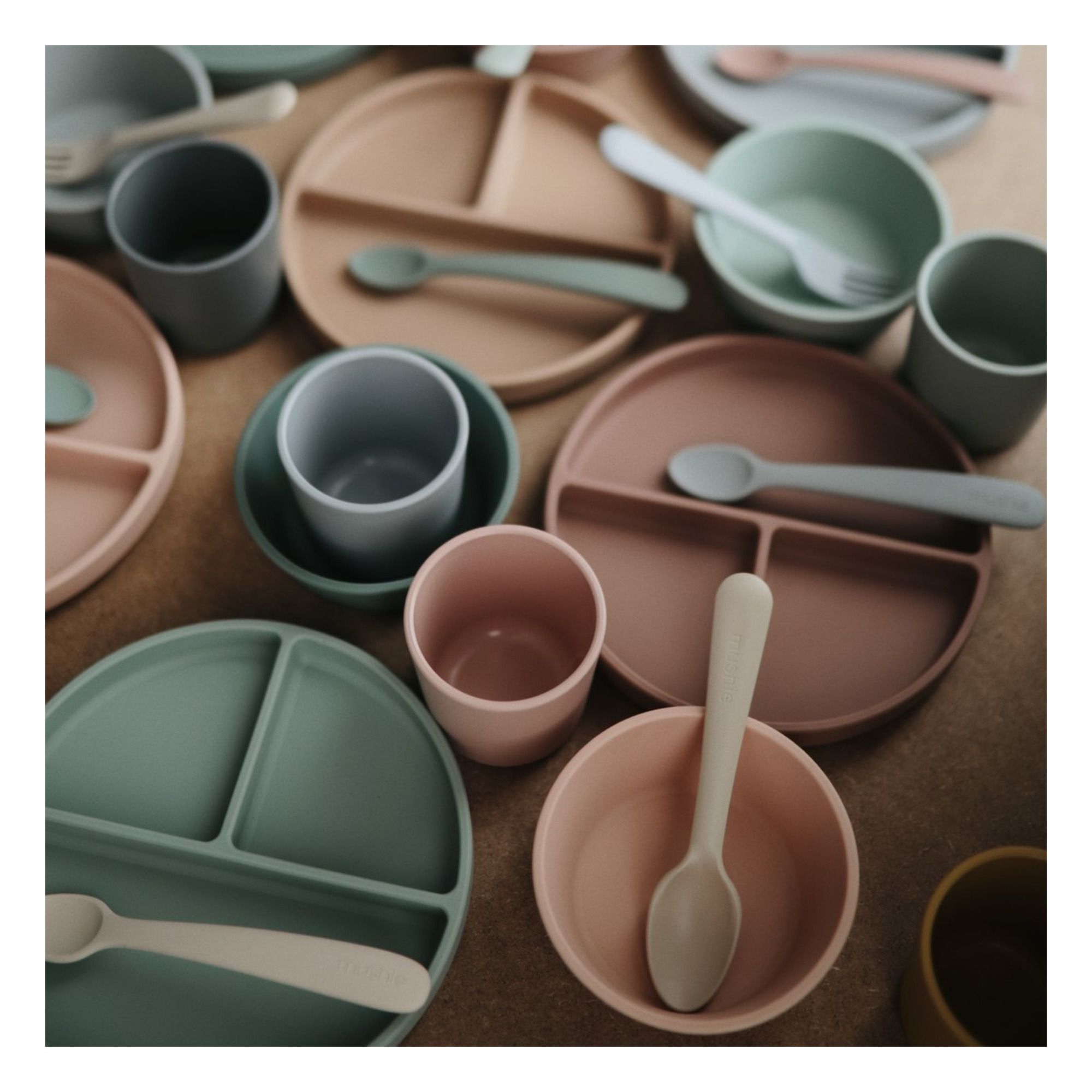 Assiette en silicone Terracotta- Image produit n°1