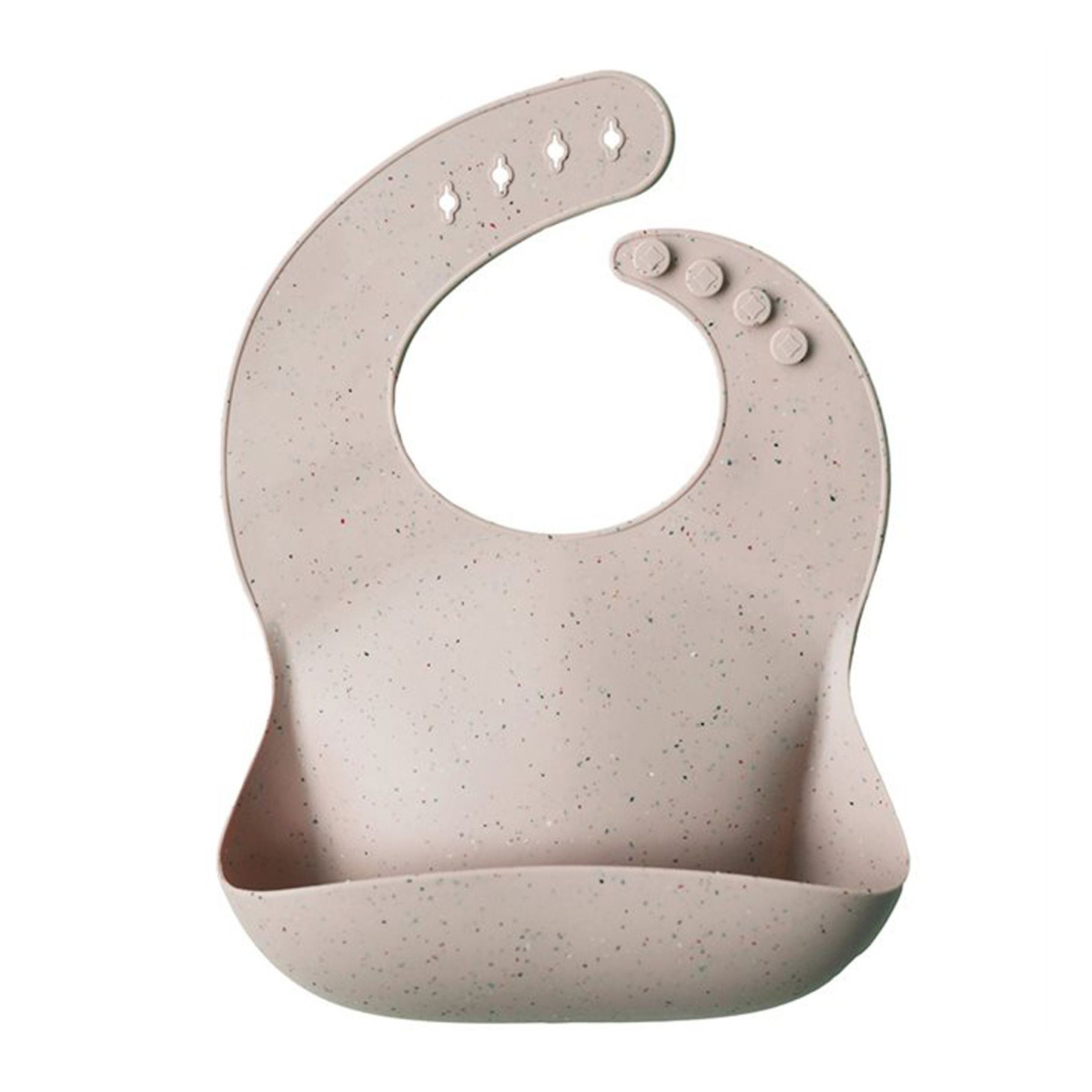 Mushie - Bavoir en silicone - Sable
