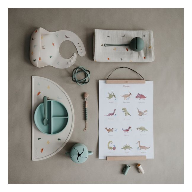 Bavoir en silicone | Beige