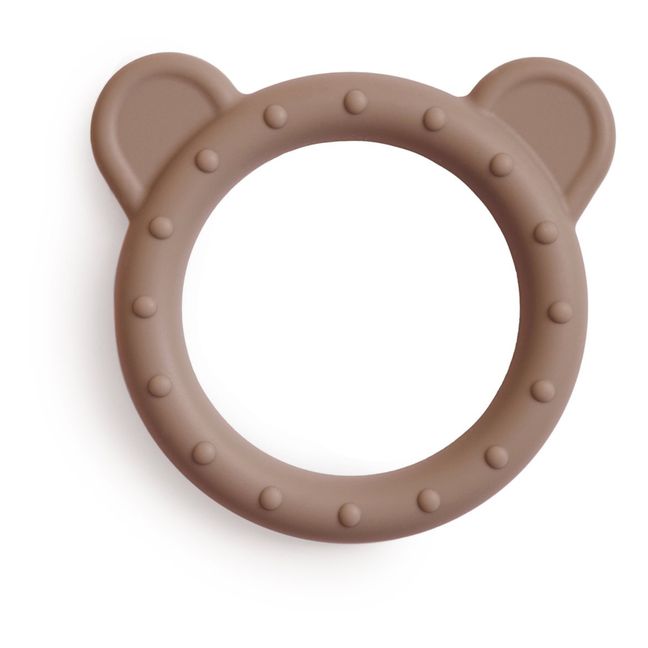 Silicone Teething Ring | Nude