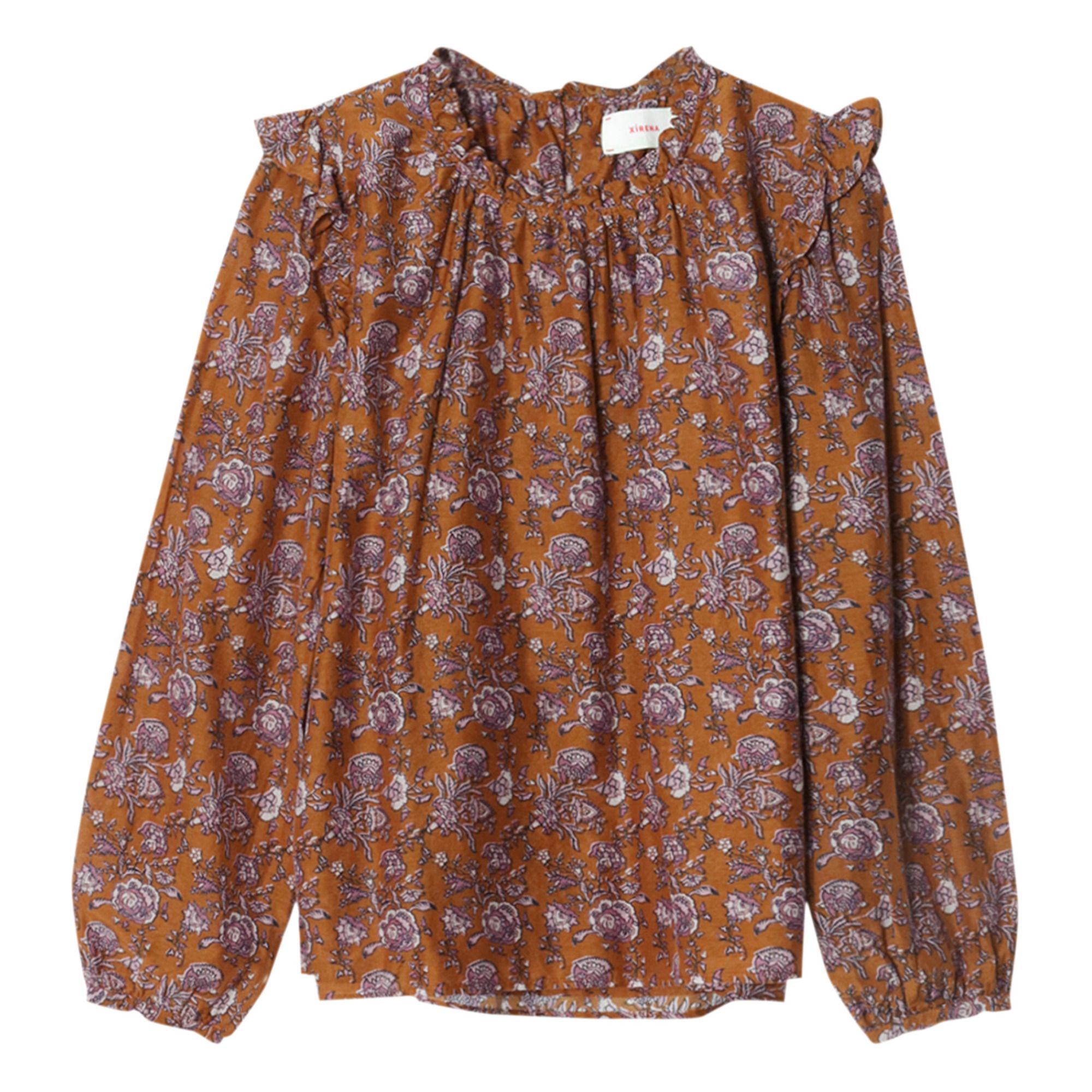 Xirena - Blouse Lanie Imprimé Floral - Femme - Caramel