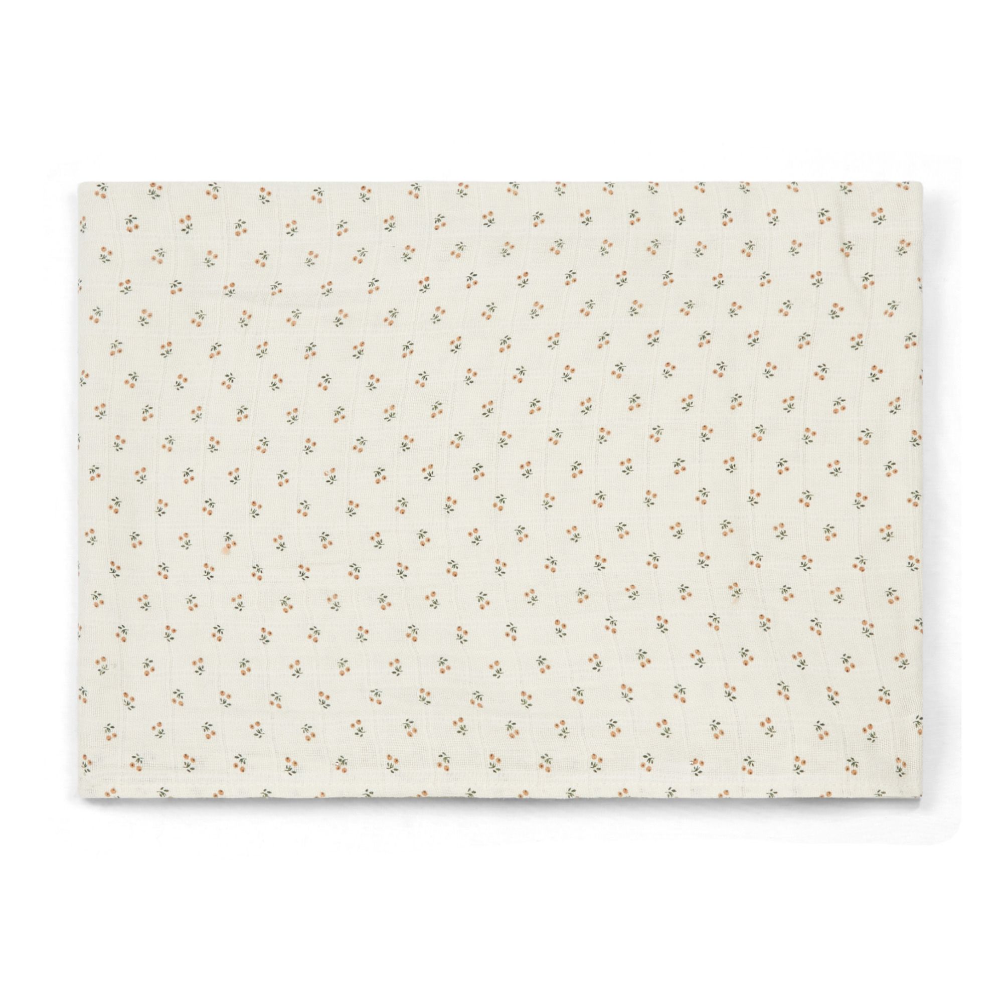 Poudre Organic - Grand lange Sésame en double gaze de coton - Multicolore