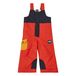 Snowy Recycled Polyester Ski Overalls Red- Miniature produit n°0