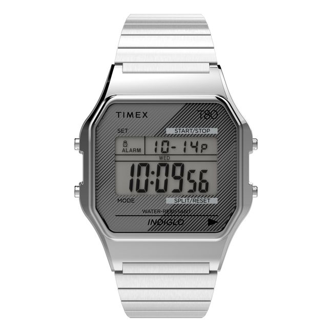 Armbanduhr T80 Silber