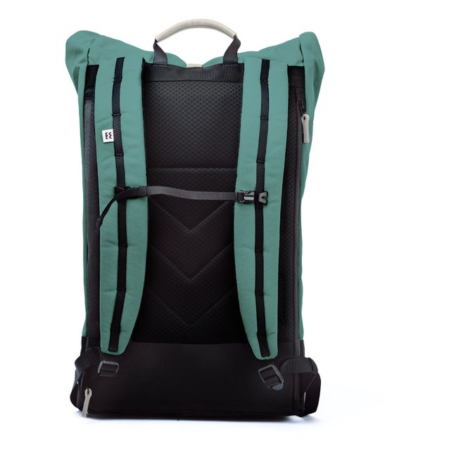 Rucksack dreifarbig | Entengrün