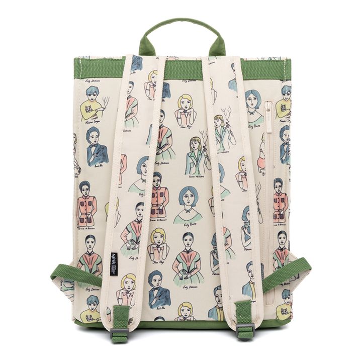 Handy Writers Backpack White Lefrik Fashion Teen, Adult Smallable