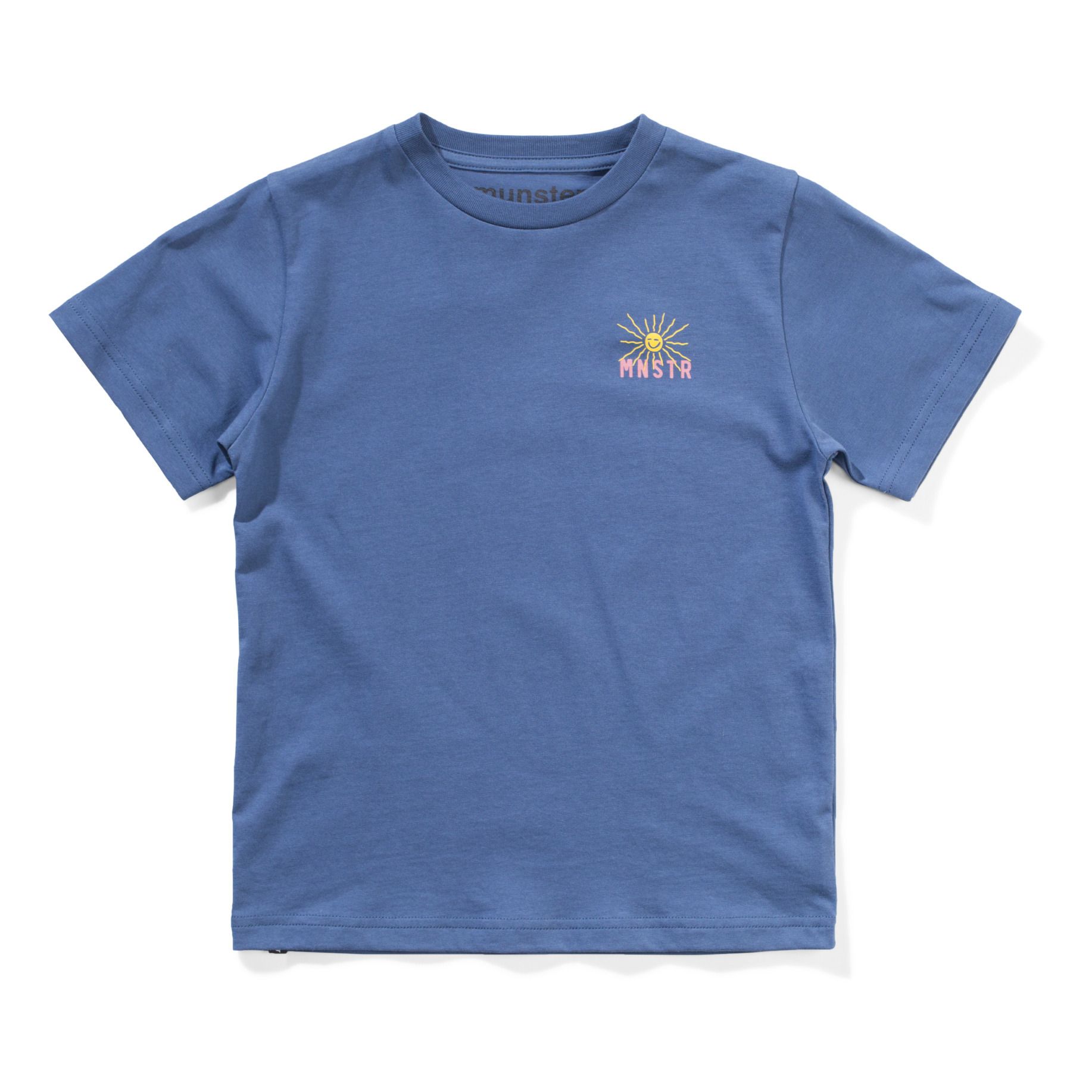 T-Shirt Happy Bleu- Image produit n°0