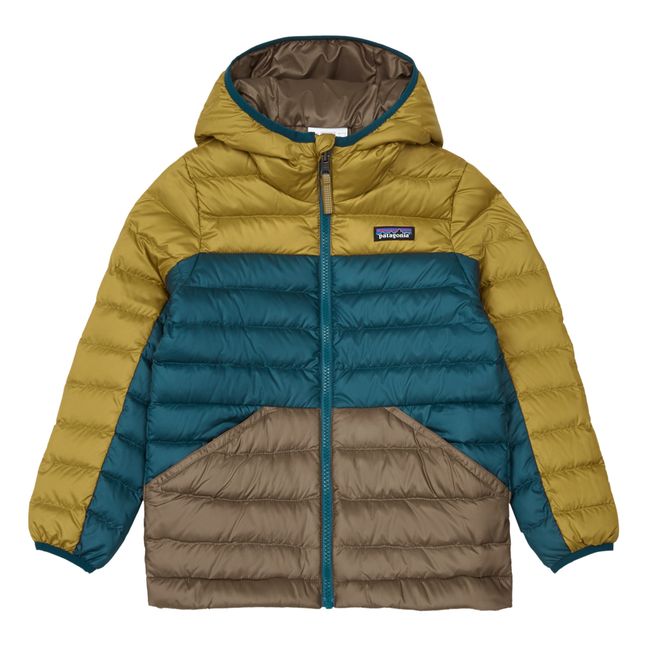 Recycled Reversible Down Jacket Brown
