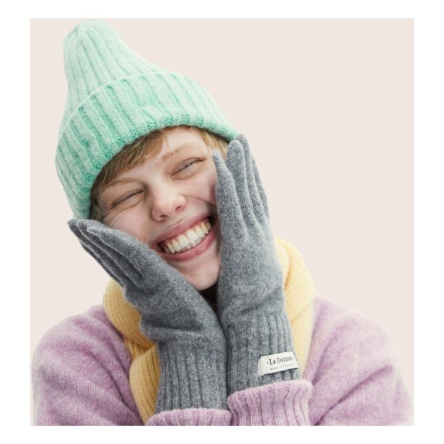 Merino Wool Gloves | Grey