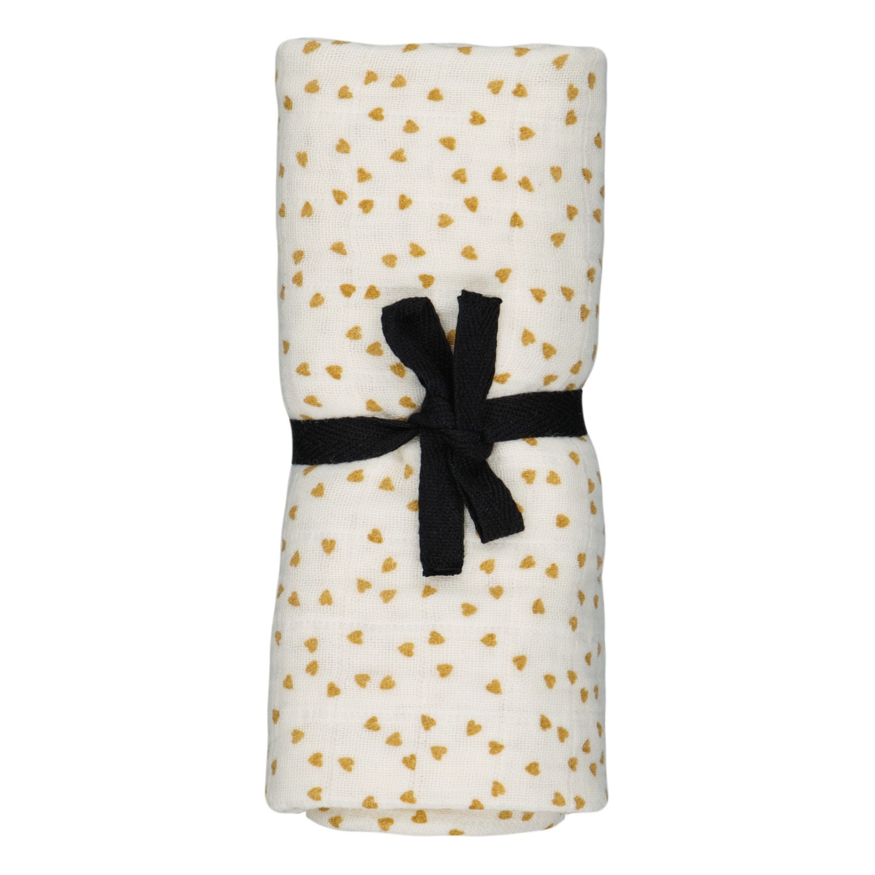 Rose in April - Lange Bianca Mini-cÅ“urs - Jaune moutarde