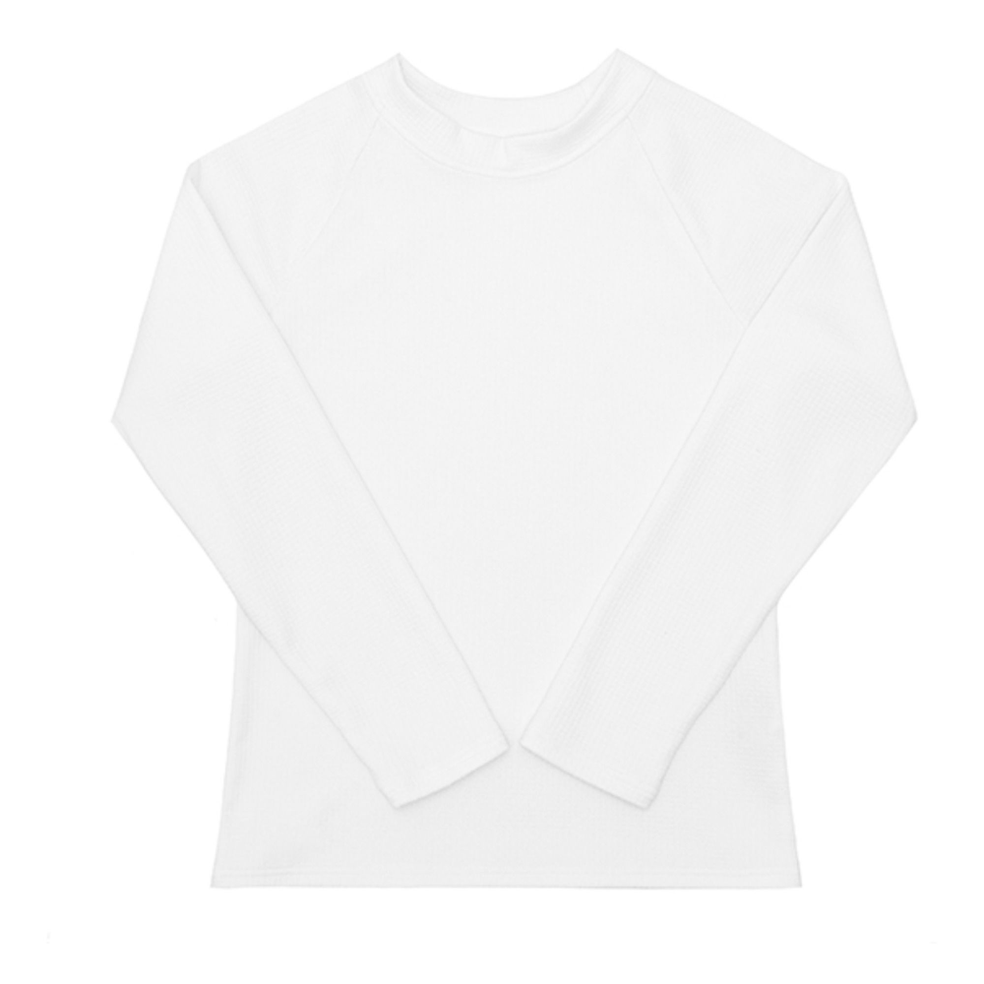 Minnow - T-Shirt Manches Longues Anti-UV - Fille - Blanc