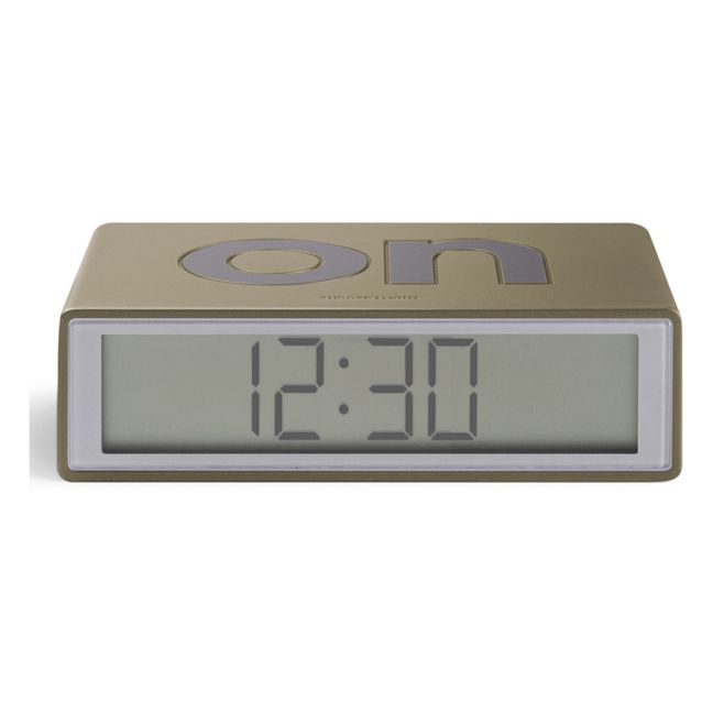 Flip+ Travel Alarm Clock Gold