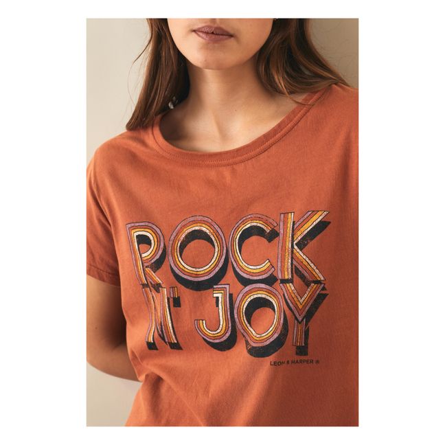 T-shirt Toro Joy Coton Bio Orange