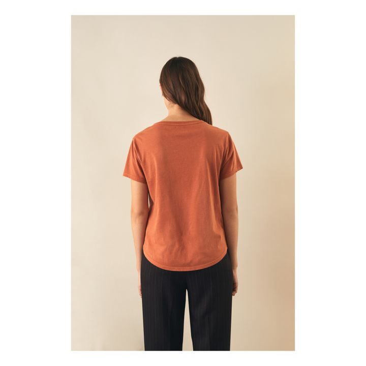 T-shirt, modello: Toro Joy, in cotone bio Arancione- Immagine del prodotto n°4