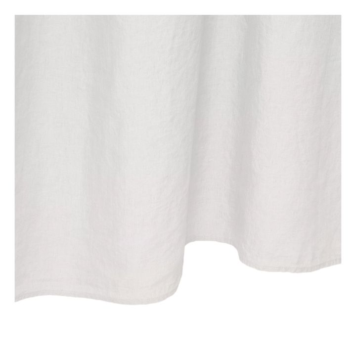 Vorhang zum Überziehen oder Festklemmen Vorgewaschene Leinen- 140x280 | Grauweiß- Produktbild Nr. 3
